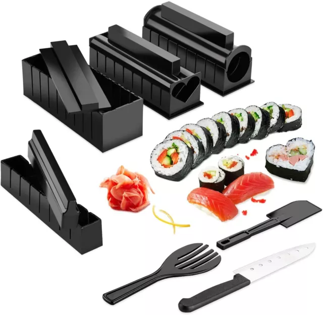 Kit Set Sushi Maker Stampini Varie Forme Roll Stampini Accessori Vari Arrotolare