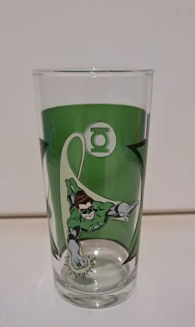 Verre De Collection Quick Dc Comics " Green Lantern  "  Comme Neuf