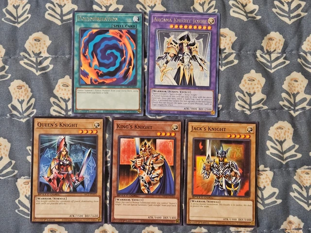 JACK'S + QUEEN'S + KING'S KNIGHT - 3 Cards Set 1st Edition (YGLD/DPBC)  Yu-Gi-Oh $1.49 - PicClick CA