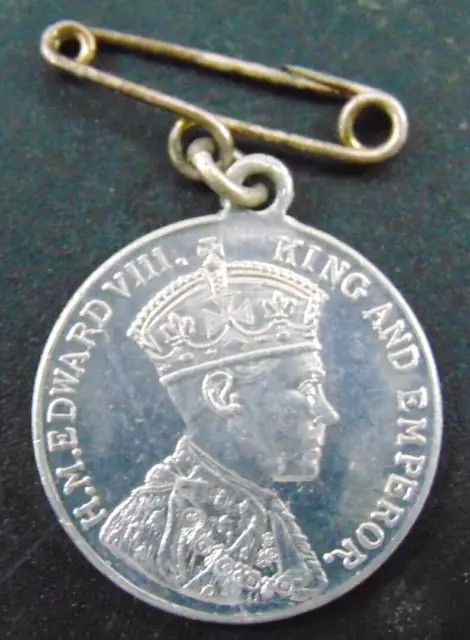 King Edward VIII Coronation Medal 12th May 1937 Coronation Never Happened