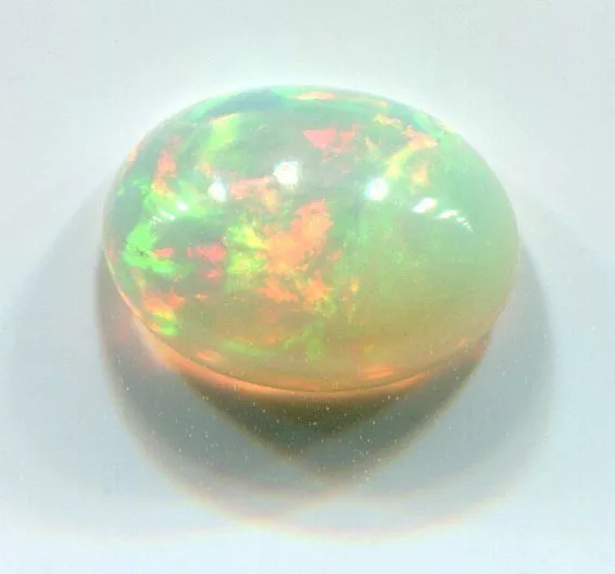 Impresionante piedra preciosa natural etíope Welo Opal pulida 0,85 quilates...