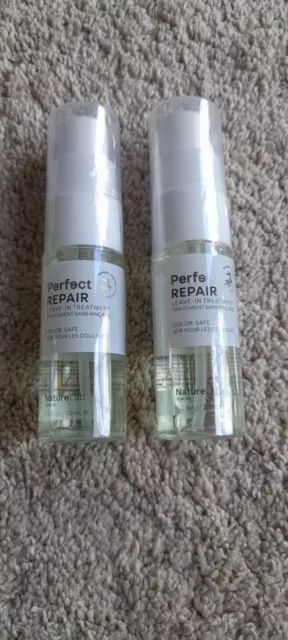 NatureLab Tokyo Perfect Repair Hair Treatment 2 x 30ml -new, sealed travel sizes