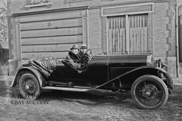 Austro Daimler Sascha factory racer Bertrand 1925 Paris-Nice photo racing auto