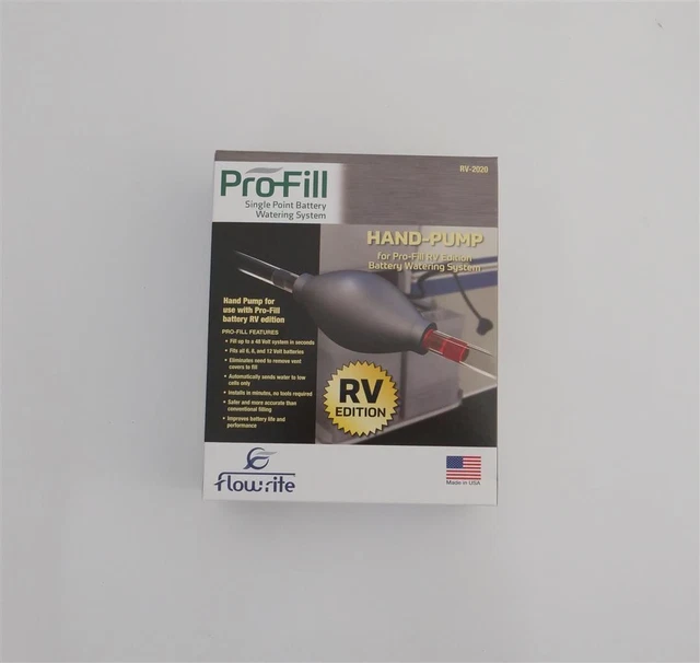 Flow-Rite Battery Filler Pro-Fill Use To Fill Battery Cells With Water Use With