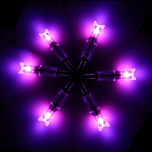 6x Crossbow LED Lighted Nocks ID7.6mm Bowstring activited Crossbow Bolts Nock 3