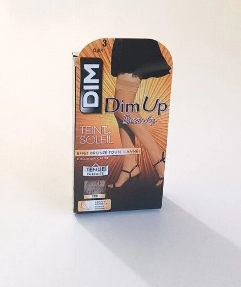 Lot De 2 Collants DIM Teint De Soleil 20D - Taille T1 - Couleur Terracotta - Neufs Avec étiquettes