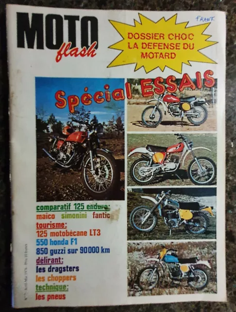 Revue Moto Flash n°7 Avril-Mai 1976