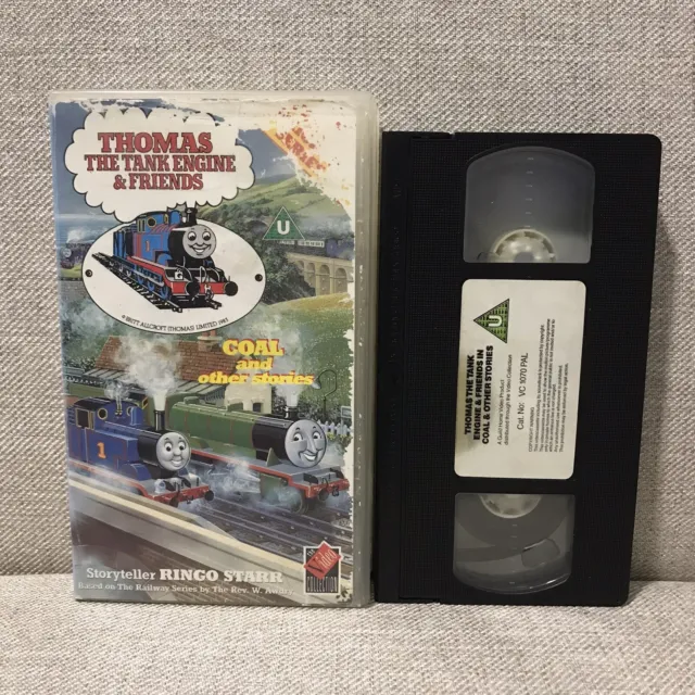 THOMAS THE TANK Engine And & Friends - Vhs Video - Coal And Other ...