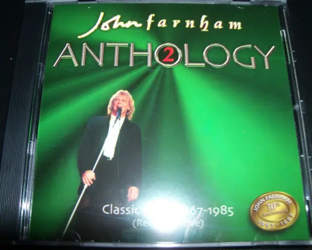 John Farnham Anthology Vol 2 Classic Hits 1967 – 1985 Recorded Live Best Of CD