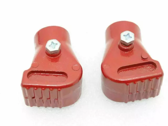 New Brand Vespa Alloy Stand Feet Pair Px / T5 / Lml Red