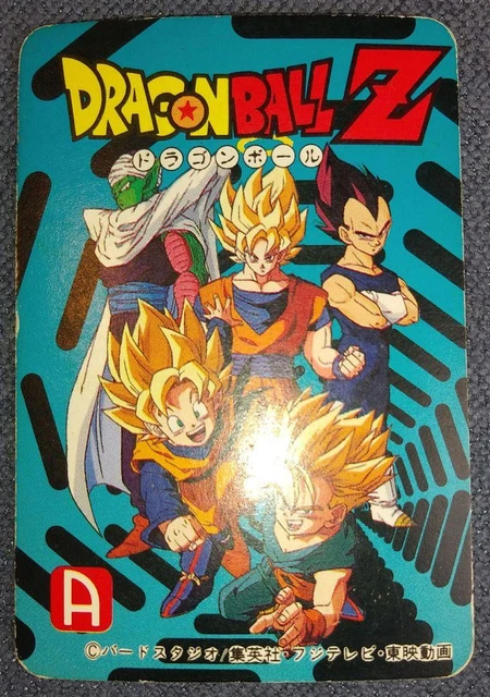 TARJETA 3D DRAGON Ball Goods Goku Vegeta Piccolo Goten Trunks Son