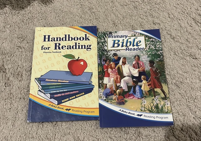 Abeka Primary Bible Reader & Handbook For Reading, 1st, 2nd & 3rd Grade