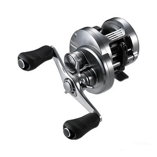 Shimano Calcutta 201XT Moulinet Casting, Main Gauche, 4 Billes, Capacité Nylon #3-180m, Or