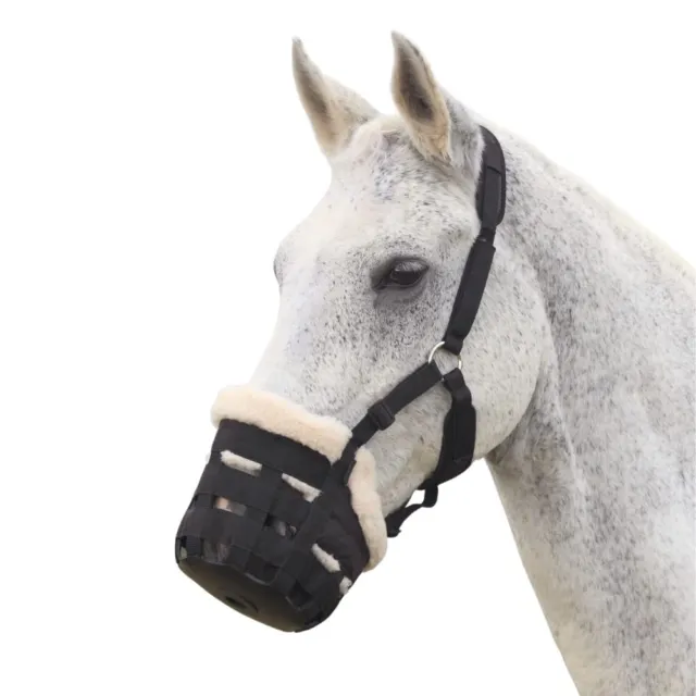 Shires Deluxe Grass Feeding Grazing Muzzle Small Pony
