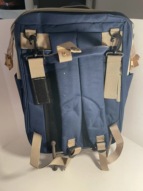 Living Traveling Share Backpack Waterproof Red White and Blue New 3