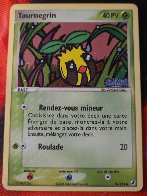 Pokemon - Tournegrain Holo Reverse 76/115 - Ex Forces Cachées - Fr