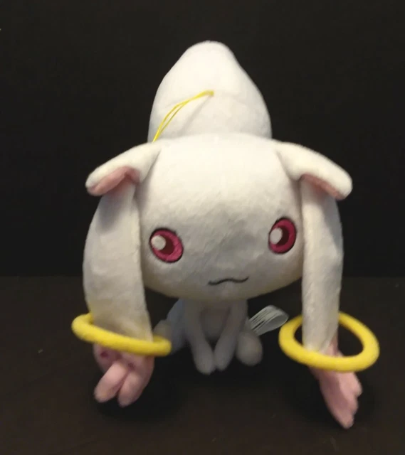 Puella Magi Madoka Magica Magic Kyubey Plush Cat 9" Original Tag Magical Girl