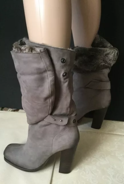 Hiver Boots With Real Fur Vic Matie Femme, Gris Couleur, Taille 40 Bottes Femme 3