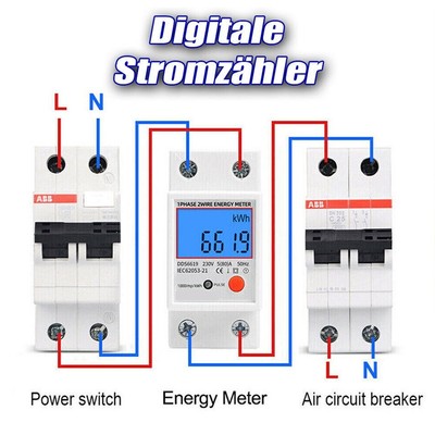 CONTATORE digitale di grande schermo affidabile di 0 ~ 999999 1pcs accurato anti-shock 