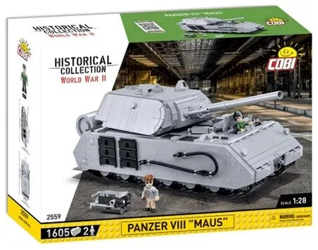 Cobi World War II Panzer Viii Maus 1605 Pieces Toys