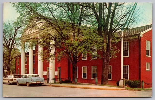 Greenbrier County Courthouse Lewisburg West Virginia Street View VNG Postcard