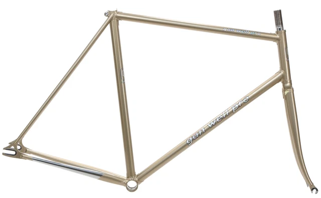 GAN WELL PRO Track Fixed Gear Frameset NJS Blue 57cm 55cm TT New