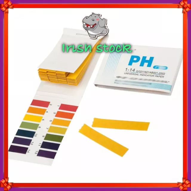 240 pH 1-14 Universal  Range Litmus Test Paper Strips Tester Indicator Urine