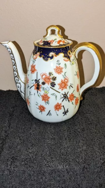 Royal Crown Derby Imari Pattern English Teapot