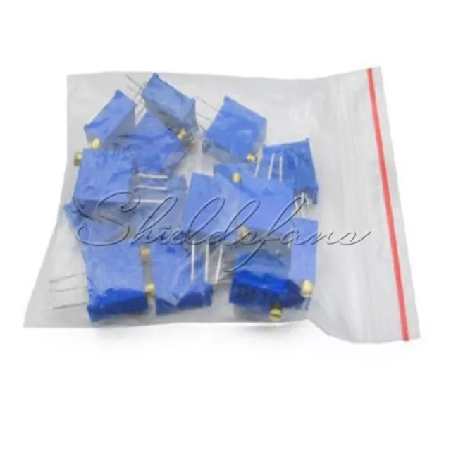 15 Values 3296 Trimmer Trim Pot Resistor Potentiometer Kits