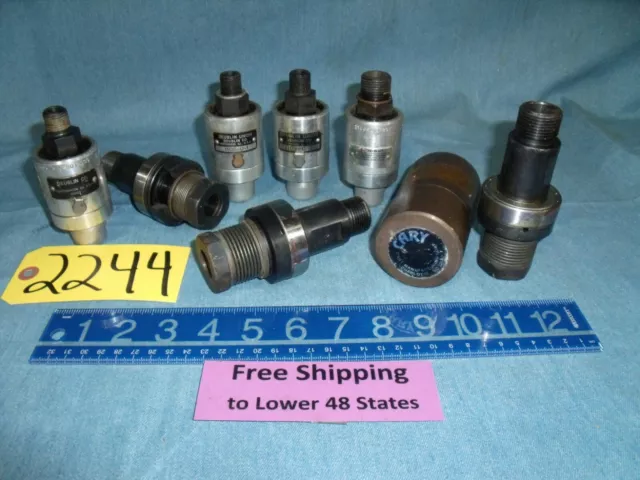 8 pcs Deublin Rotary Cartridges mixed sizes Priced to Sell Plumbing FREE SHIP!