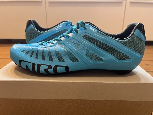 Giro Empire SLX Lace Up Cycling Shoes Iceberg Blue 44 EUR