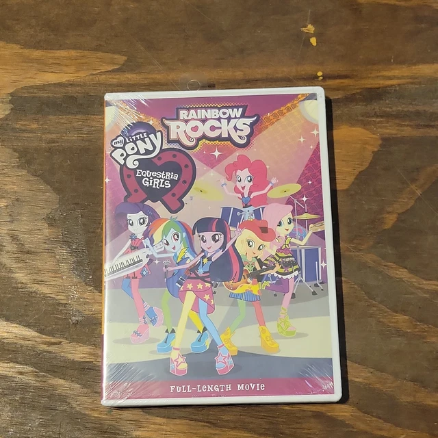 MY LITTLE PONY Equestria Girls: Rainbow Rocks DVD VIDEO MOVIE ...