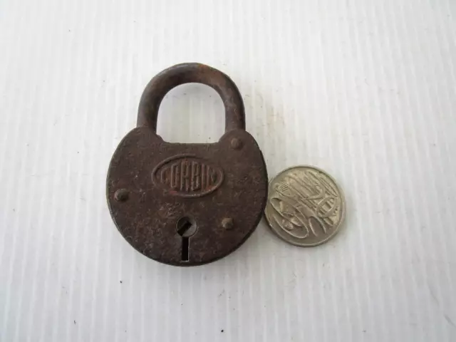 Vintage Corbin  Padlock  -  Buy It Now