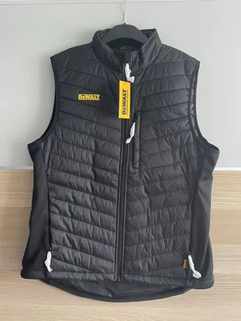 Dewalt Lightweight Black Gilet XXL BNWT