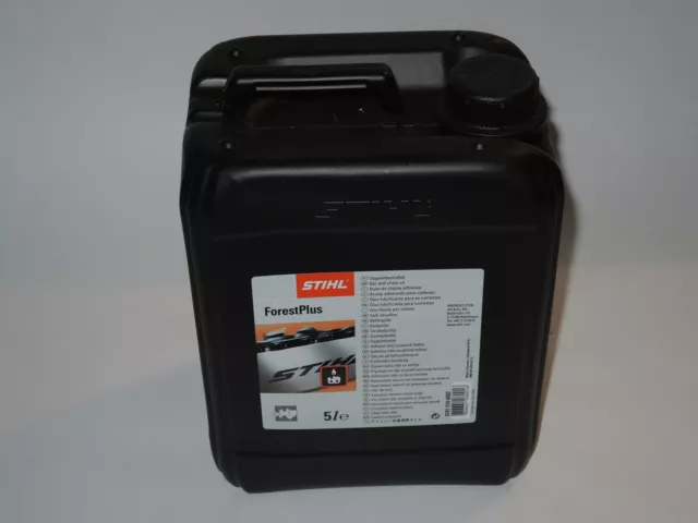 6002 Stihl ForestPlus Sägekettenöl Sägekettenhaftöl Kettenöl 5 Liter Kanister