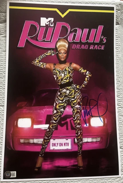 Rupaul Charles Signed Photo Drag Race BAS COA Beckett BJ067999 Rupaul Charles Signed Photo Drag Race BAS COA Beckett BJ067999