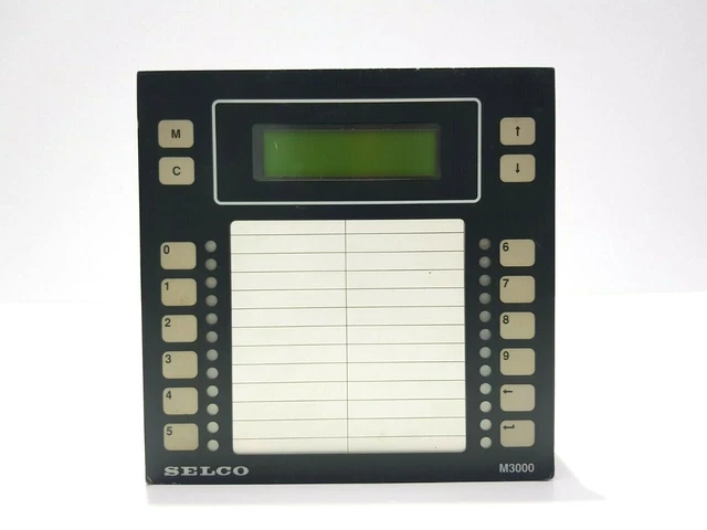 Selco M3000-30-00 Analog Alarm Annunciator M3000