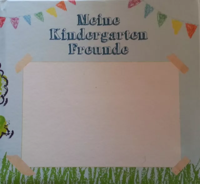 MEINE KINDERGARTENFREUNDE Erinnerung Schule Poesiealbum Freundebuch NEUWARE