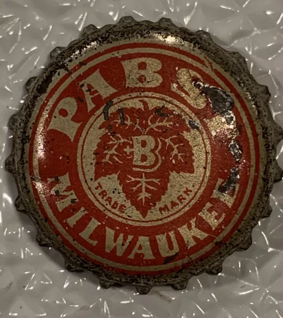 Pabst Blue Ribbon Pre-Prohibition Ma Branch Beer Bottle  Cap Cork Massachusetts