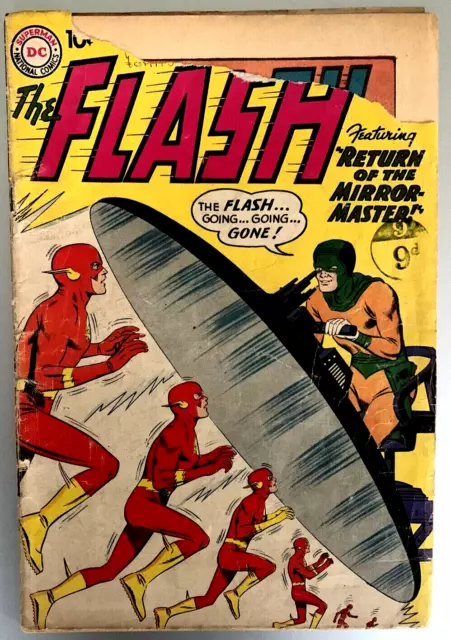 THE FLASH #109 (November 1959) 5th silver-age issue 2nd Mirror Master DC Comics