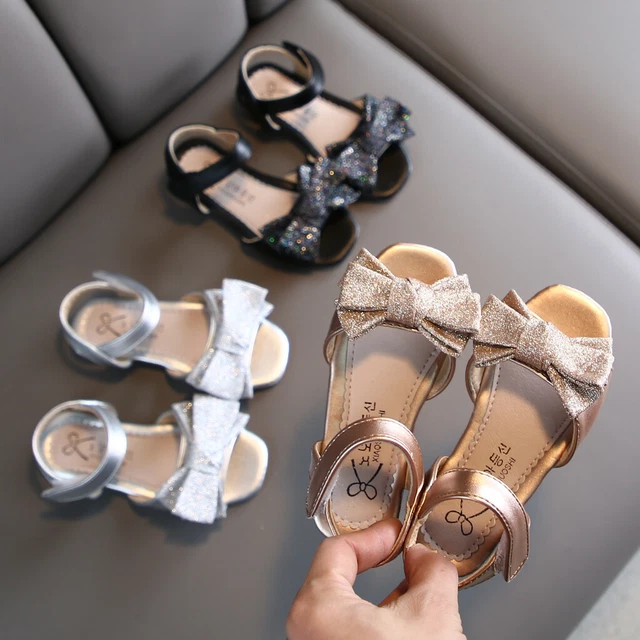 Toddler Infant Kids Baby Girls Bowknot Princess Casual Summer Shoes Sandals