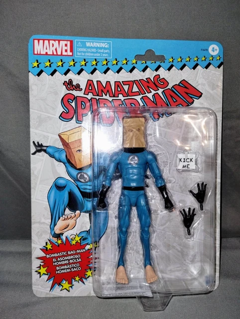 The Amazing Spiderman Bombastic Bag-Man Suit Retro Card