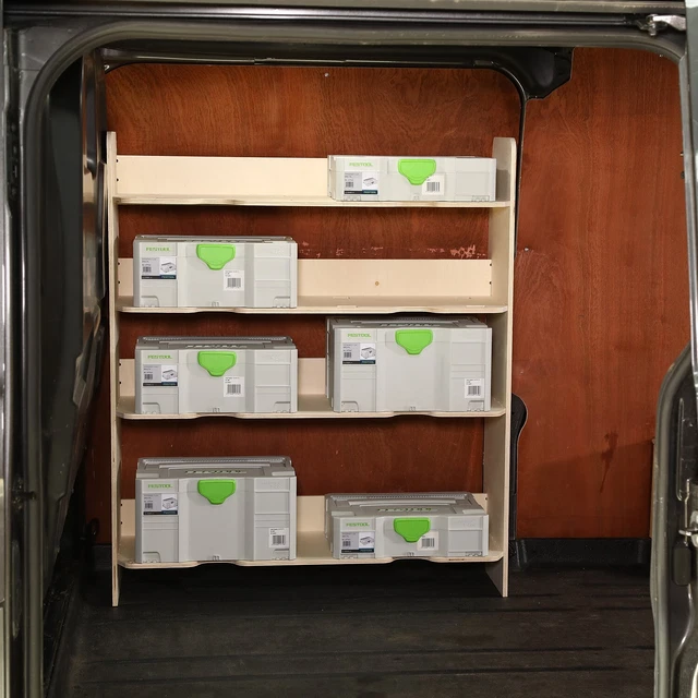 FORD TRANSIT CUSTOM Festool Systainer Van Racking Toolbox Storage