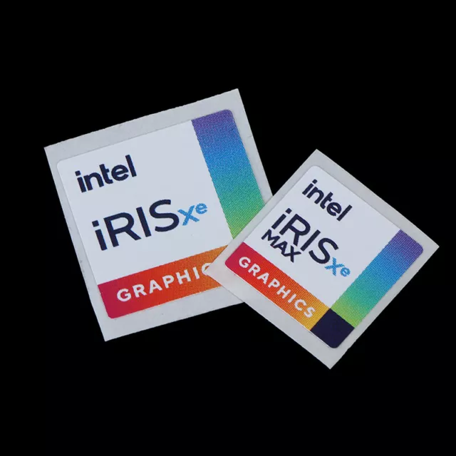 5PCS New IRIS Laptop Desktop Decor Sticker Logo Label DIY Stic'UL