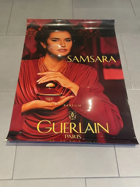 Vintage Samsara Eau De Parfum Guerlain Paris Formula Bottle Half Full Vintage Samsara Eau De Parfum Guerlain Paris Formula Bottle Half Full