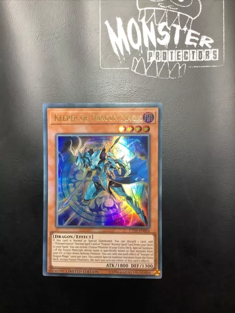 Yugioh Keeper Of Dragon Magic Ultra Rare Ct15-En004 Limited Edition