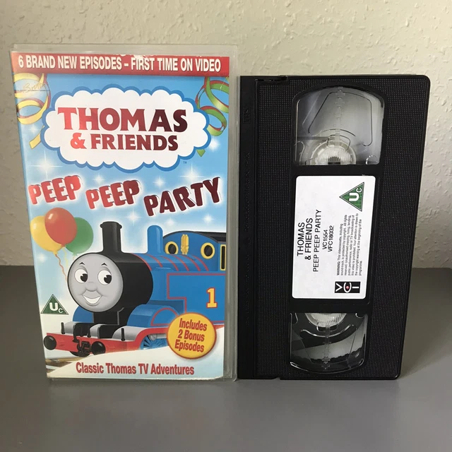 Thomas The Tank Engine And Friends - Vhs Video - Peep Peep Party Thomas The Tank Engine And Friends - Vhs Video - Peep Peep Party