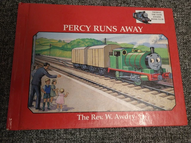 THOMAS THE TANK Engine Book Club Percy Runs Away The Rev. W Awdry From ...