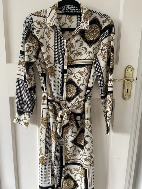 F&f chain print dress top