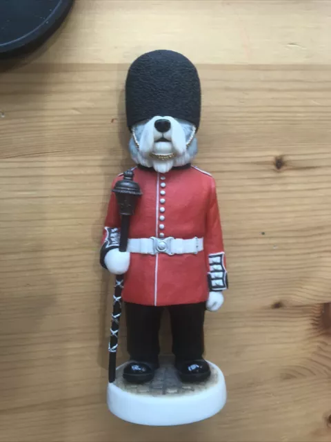 Robert Harrop Doggie People Old English Sheep Dog Grenadier Guard CC67